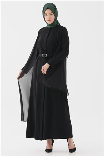 Puane Ferace Siyah 4444 001 01 E Tesettur Com Tr