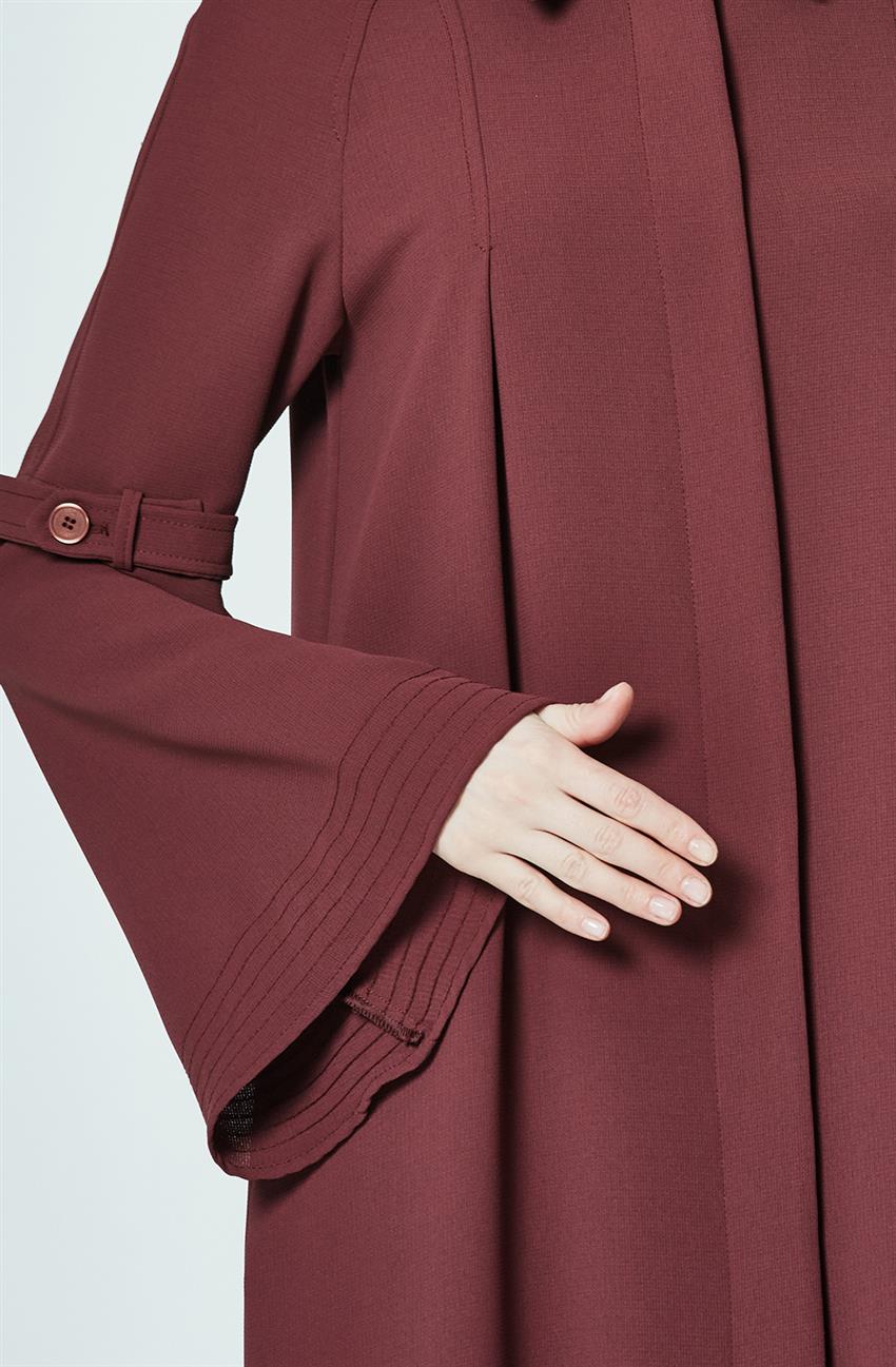 Tugba Tugba Pardesu Bordo K6645 30 E Tesettur Com Tr