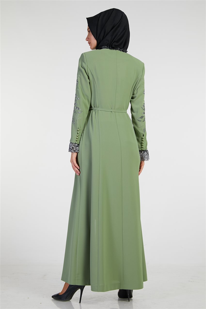 Kayra Pardesu Acik Yesil Ka B9 15119 30 E Tesettur Com Tr